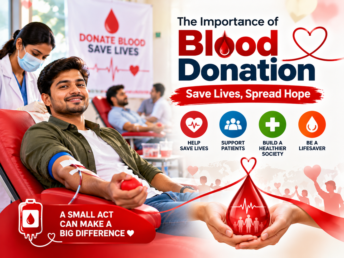 The Importance of Blood Donation – Save Lives, Spread Hope